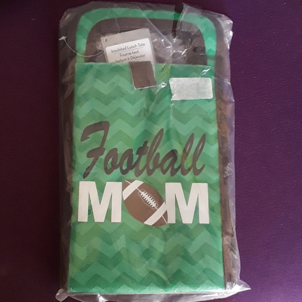 Football MOM Lunch Tote